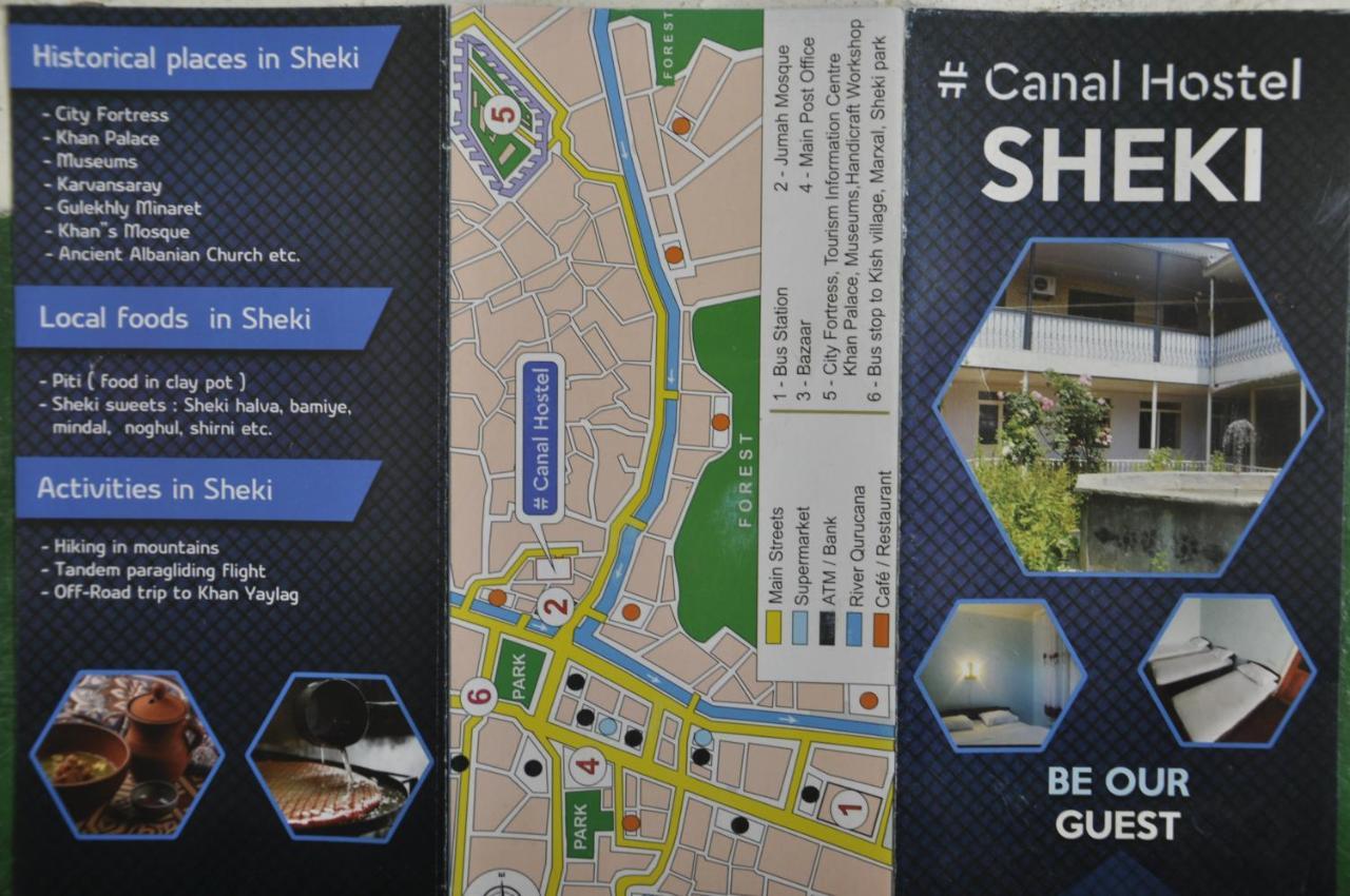Canal Hostel Şǝki Eksteriør billede
